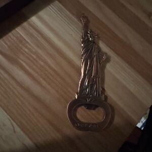 New Statue of Liberty Metal Bottle Opener - Bronze Tone